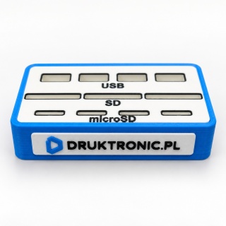 Personalizowany organizer na pendrive, SD i microSD z własnym logo
