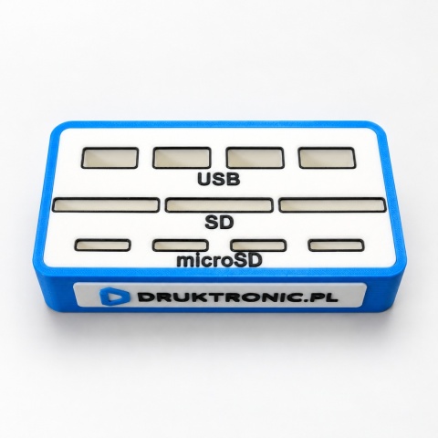 Personalizowany organizer na pendrive, SD i microSD z własnym logo