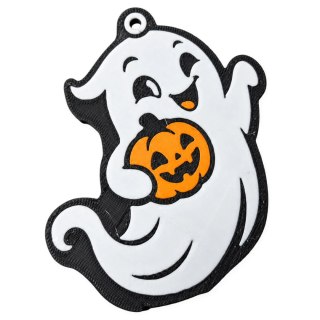 Zawieszka Halloween duszek z dynią - duża 180%