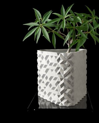 Doniczka 3D Cobble - na zamówienie, indywidualna wycena