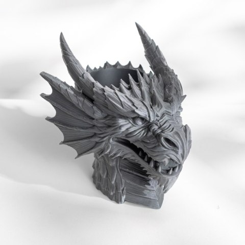 Doniczka 3D Dragon - na zamówienie, indywidualna wycena