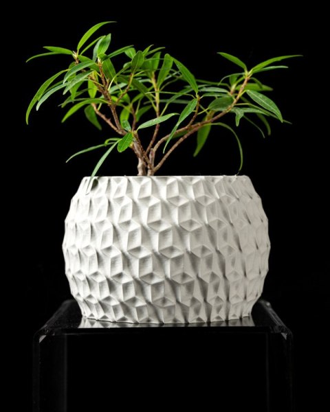 Doniczka 3D Hexa - na zamówienie, indywidualna wycena