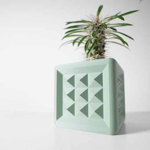 Doniczka 3D Novo Square - na zamówienie, indywidualna wycena