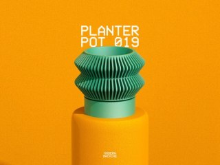 Doniczka 3D Plant Pot 019 - na zamówienie, indywidualna wycena