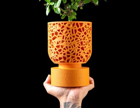 Doniczka 3D Planter Pot 001 - na zamówienie, indywidualna wycena