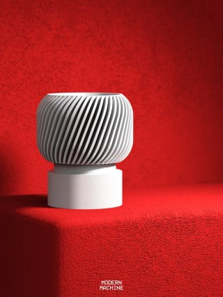 Doniczka 3D Planter Pot 005 - na zamówienie, indywidualna wycena