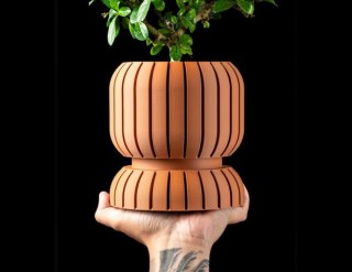 Doniczka 3D Planter Pot 007 - na zamówienie, indywidualna wycena