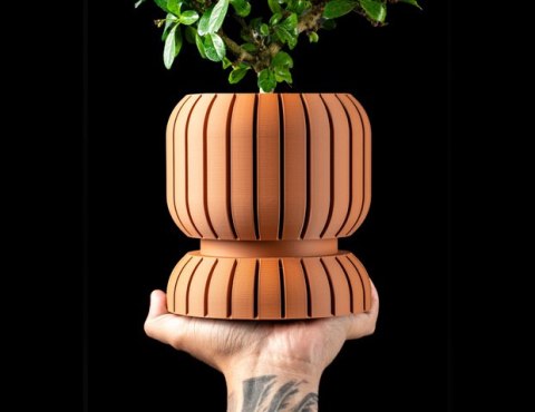 Doniczka 3D Planter Pot 007 - na zamówienie, indywidualna wycena