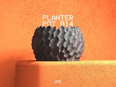 Doniczka 3D Planter Pot 014 - na zamówienie, indywidualna wycena