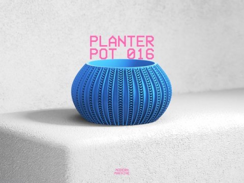 Doniczka 3D Planter Pot 016 - na zamówienie, indywidualna wycena