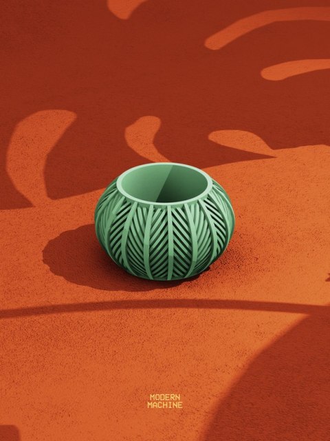 Doniczka 3D Planter Pot 017 - na zamówienie, indywidualna wycena