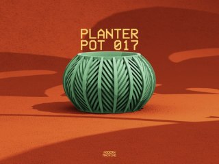 Doniczka 3D Planter Pot 017 - na zamówienie, indywidualna wycena