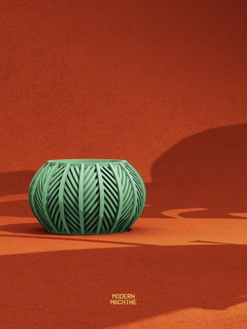 Doniczka 3D Planter Pot 017 - na zamówienie, indywidualna wycena