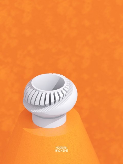 Doniczka 3D Planter Pot 018 - na zamówienie, indywidualna wycena