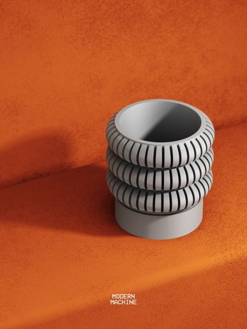 Doniczka 3D Planter Pot 020 - na zamówienie, indywidualna wycena