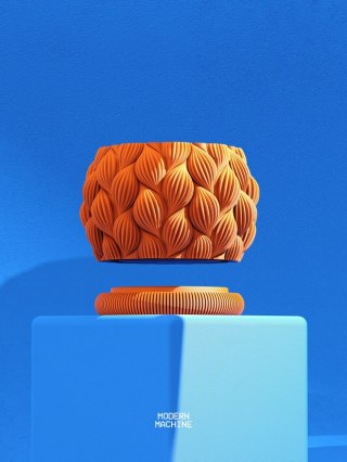 Doniczka 3D Planter Pot 021 - na zamówienie, indywidualna wycena
