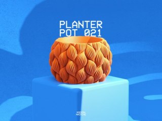 Doniczka 3D Planter Pot 021 - na zamówienie, indywidualna wycena
