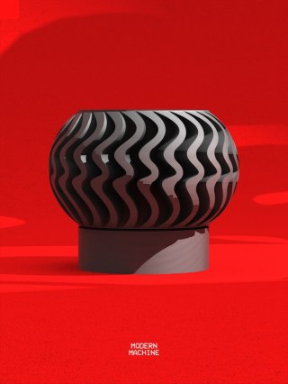 Doniczka 3D Planter Pot 025 - na zamówienie, indywidualna wycena