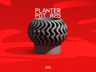 Doniczka 3D Planter Pot 025 - na zamówienie, indywidualna wycena