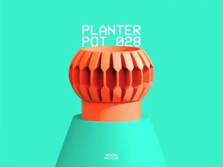 Doniczka 3D Planter Pot 028 - na zamówienie, indywidualna wycena