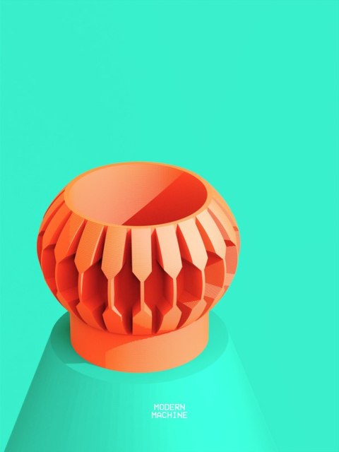 Doniczka 3D Planter Pot 028 - na zamówienie, indywidualna wycena