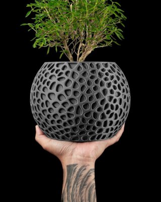 Doniczka 3D Pulp - na zamówienie, indywidualna wycena