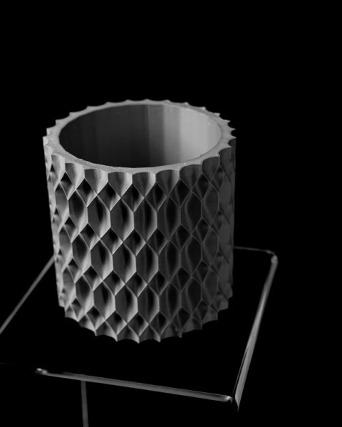 Doniczka 3D Rhon - na zamówienie, indywidualna wycena