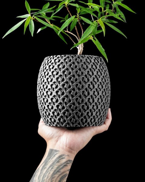 Doniczka 3D Ringa - na zamówienie, indywidualna wycena