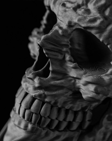 Doniczka 3D Skull - na zamówienie, indywidualna wycena