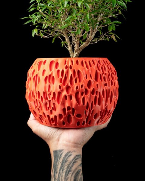 Doniczka 3D Spotted - na zamówienie, indywidualna wycena
