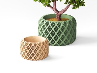 Doniczka 3D Torio - na zamówienie, indywidualna wycena