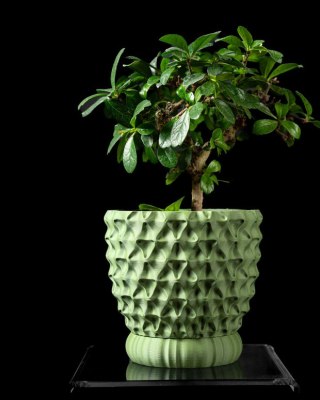 Doniczka 3D Tri-Wave - na zamówienie, indywidualna wycena