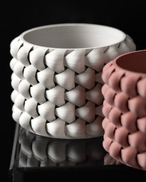 Doniczka 3D Tri-Weave - na zamówienie, indywidualna wycena