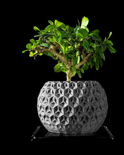 Doniczka 3D Trihex - na zamówienie, indywidualna wycena