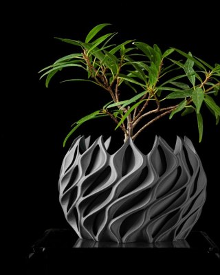 Doniczka 3D Twisted - na zamówienie, indywidualna wycena