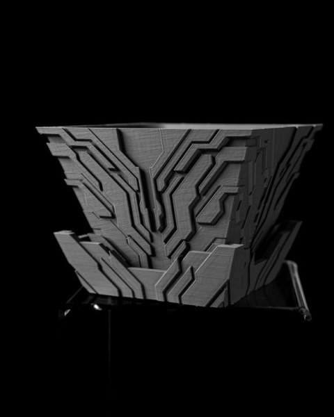 Doniczka 3D Uplink - na zamówienie, indywidualna wycena