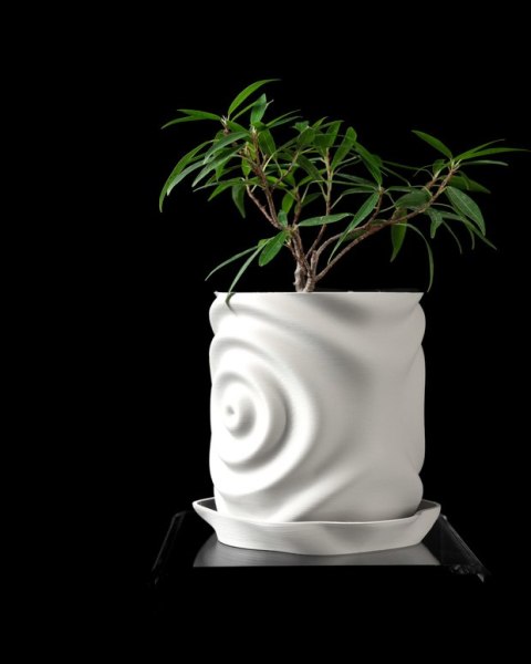 Doniczka 3D Waterdrop - na zamówienie, indywidualna wycena