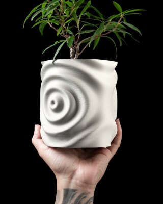 Doniczka 3D Waterdrop - na zamówienie, indywidualna wycena