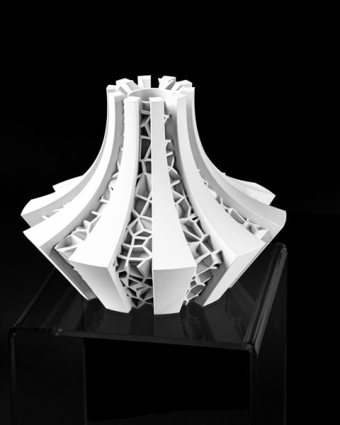 Wazon dekoracyjny 3D Flower Vase 003 - na zamówienie, indywidualna wycena