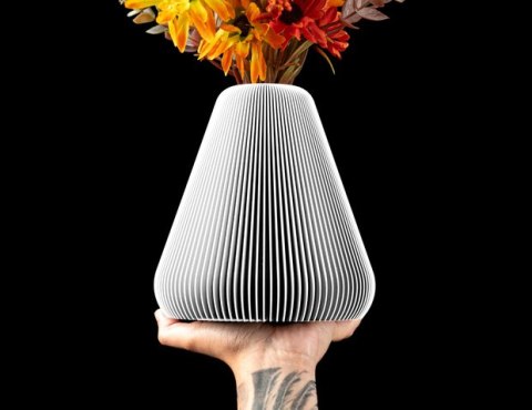 Wazon dekoracyjny 3D Flower Vase 008 - na zamówienie, indywidualna wycena