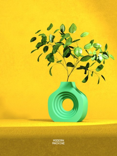 Wazon dekoracyjny 3D Flower Vase 019 - na zamówienie, indywidualna wycena
