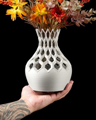 Wazon dekoracyjny 3D Hexa Flower Vase - na zamówienie, indywidualna wycena