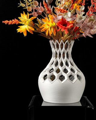 Wazon dekoracyjny 3D Hexa Flower Vase - na zamówienie, indywidualna wycena