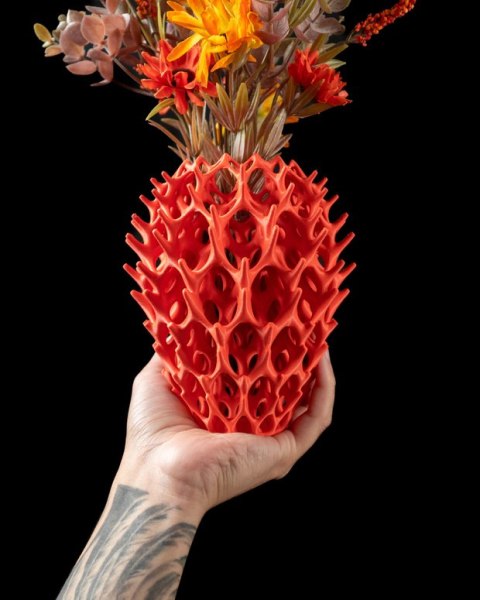 Wazon dekoracyjny 3D Invader Flower Vase 01 - na zamówienie, indywidualna wycena