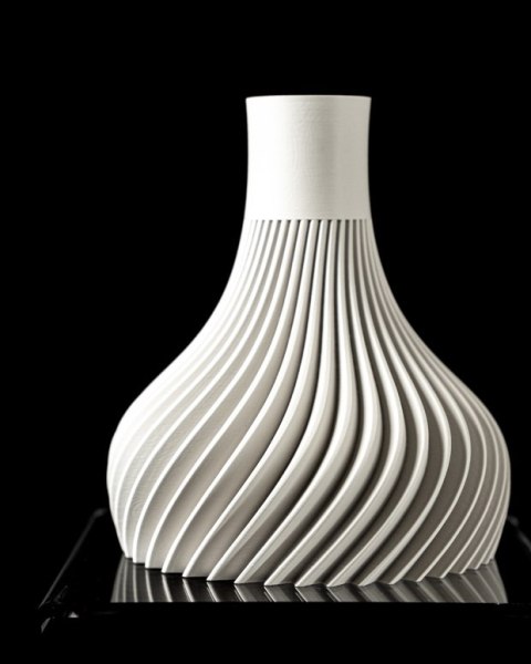 Wazon dekoracyjny 3D Ridged Flower Vase - na zamówienie, indywidualna wycena