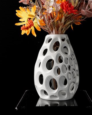 Wazon dekoracyjny 3D Ringo Flower Vase - na zamówienie, indywidualna wycena