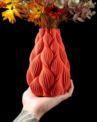 Wazon dekoracyjny 3D Ripple Flower Vase - na zamówienie, indywidualna wycena