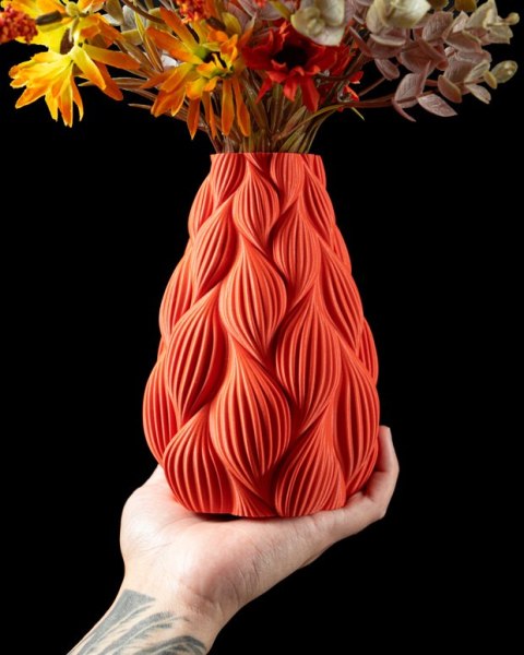 Wazon dekoracyjny 3D Ripple Flower Vase - na zamówienie, indywidualna wycena