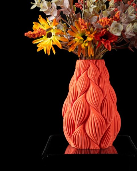 Wazon dekoracyjny 3D Ripple Flower Vase - na zamówienie, indywidualna wycena