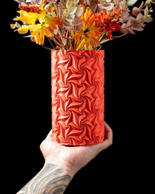 Wazon dekoracyjny 3D Swirl Flower Vase - na zamówienie, indywidualna wycena